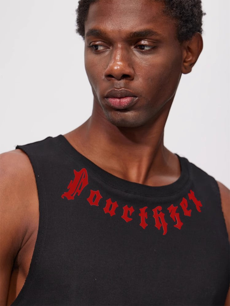 Fouth3ex 25Ss Sword Sanskrit vest fit sleeveless T-shirt