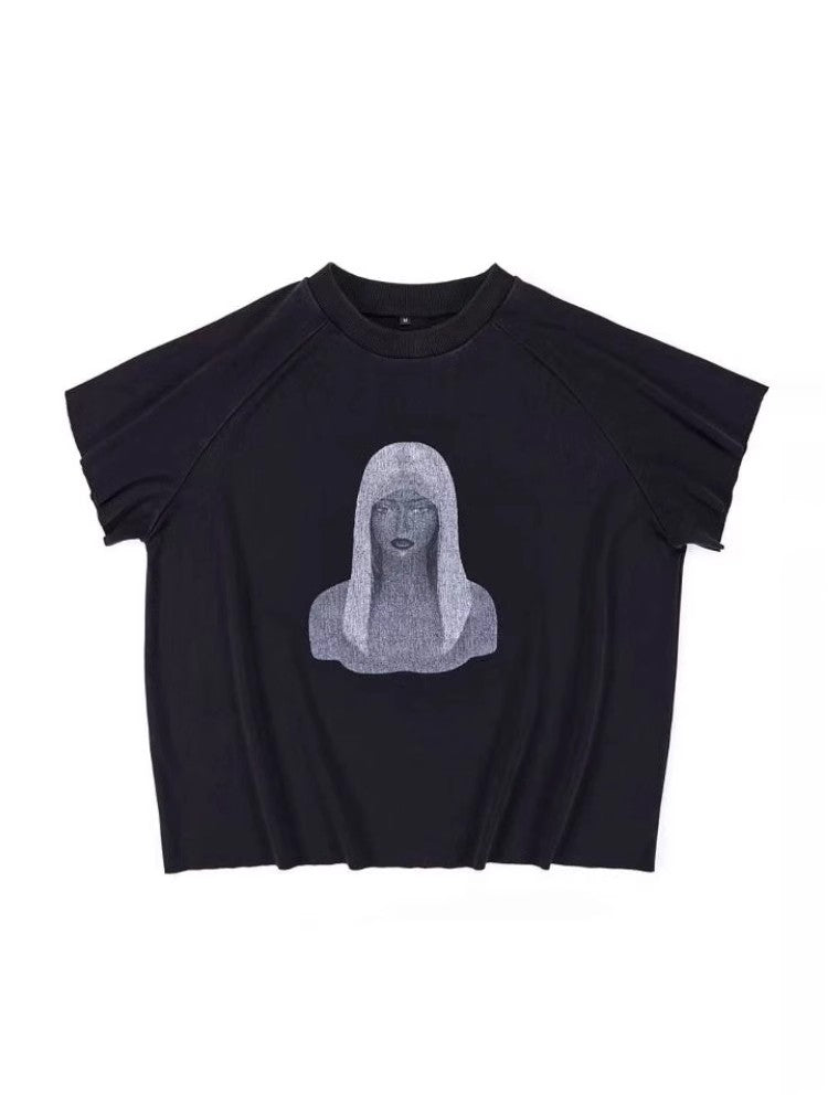 Fouth3ex 25Ss Witch Heavy Knitted Fabric Tee