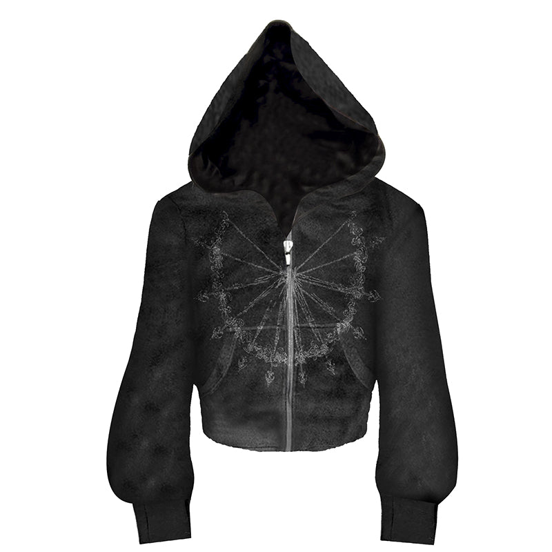 PAIKI Dark Wizard Hat Hoodie